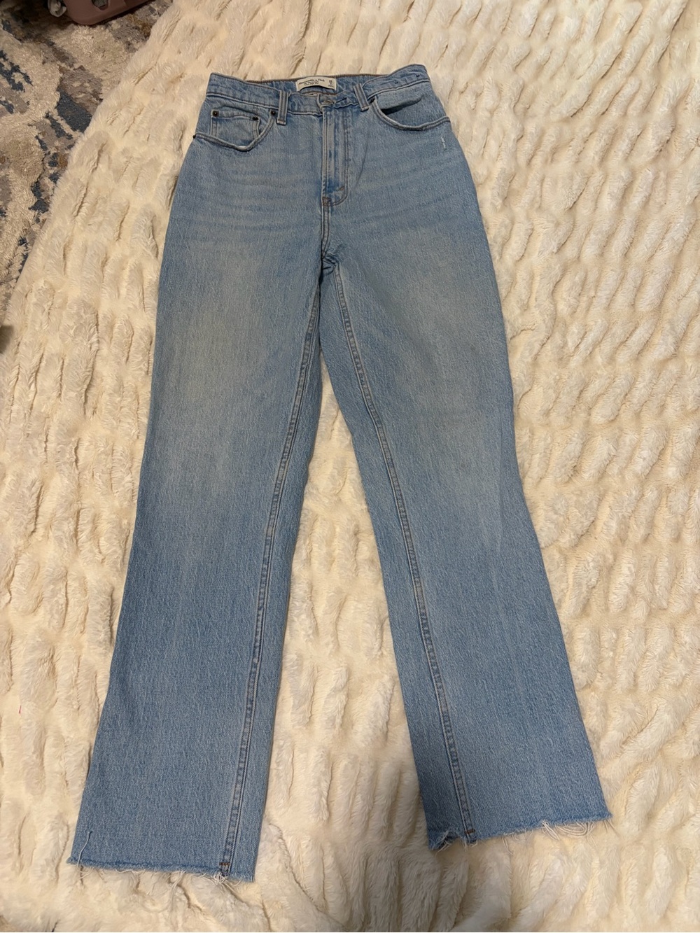 Abercrombie & Fitch Light Blue Flare Jeans